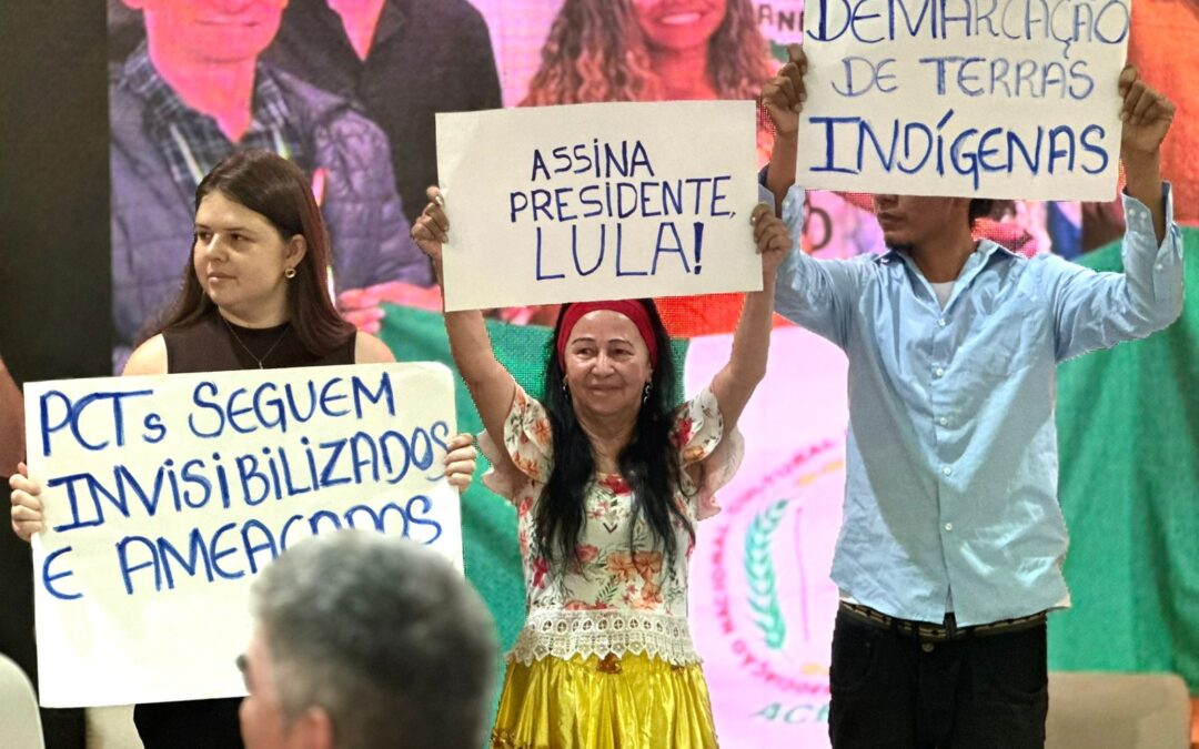 “Assina, Lula!” Pressão por decreto de regulamentação fundiária cresce na COP30